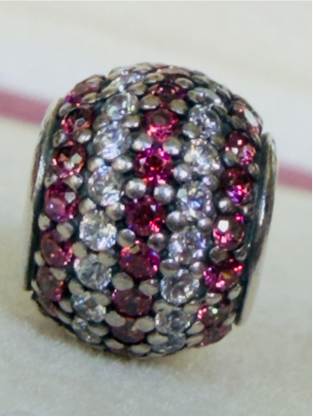 Pandora Sterling Silver 925 & RED CZ 'Nautical Lights' Charm
